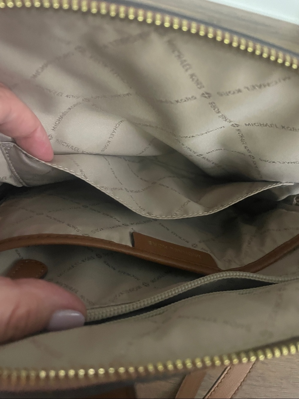 Michael Kors Emmy Large Dome Backpack $550 - Picture 12 of 14